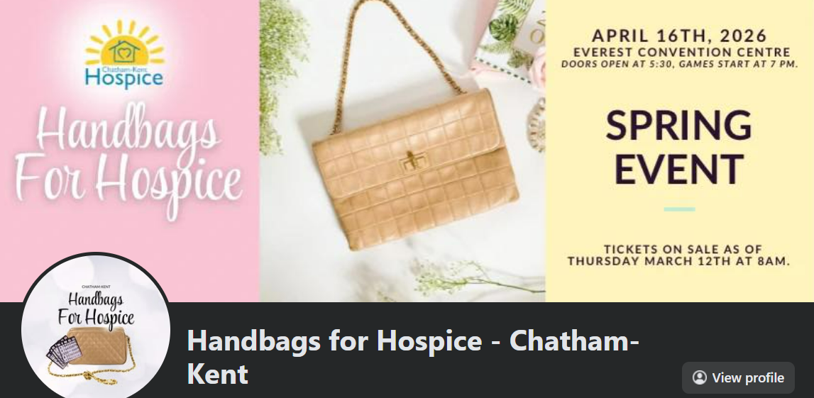 Handbags for Hospice